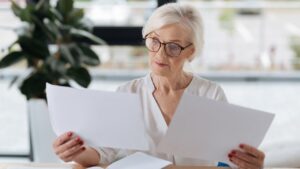 Woman trying to decide which Lasting Power of Attorney she needs with the help of Michael Usher Wills & Estate Planning