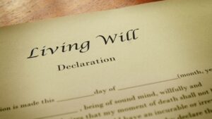 A Living Will or Advanced decision