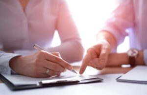 Woman getting a Lasting Power of Attorney in 2022